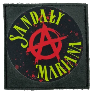 Naszywka Sandały Mariana logo zielony