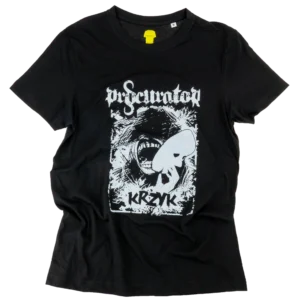 Koszulka Procurator czarna Krzyk