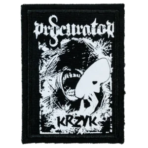 Naszywka Procurator czarna Krzyk