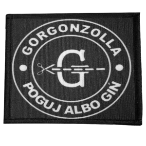 Naszywka Gorgonzolla z okrągłym logo