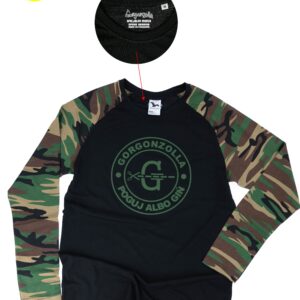 Koszulka Gorgonzolla moro zielony