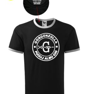 Koszulka Gorgonzolla lamówka czarny