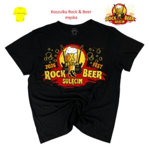 Koszulka Rock & Beer męska