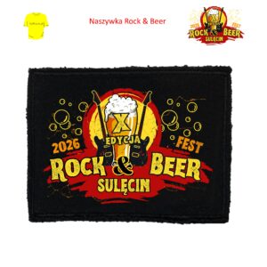 Naszywka Rock & Beer