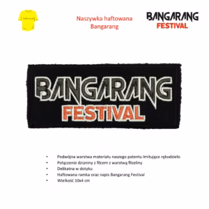 Naszywka haftowana Bangarang